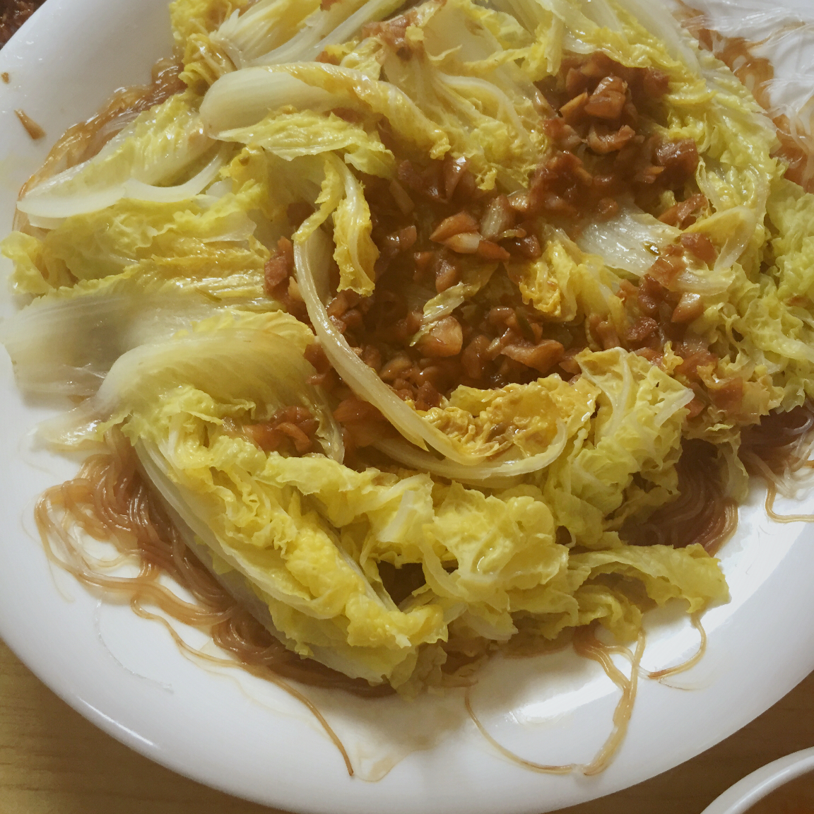 蒜蓉粉丝蒸娃娃菜