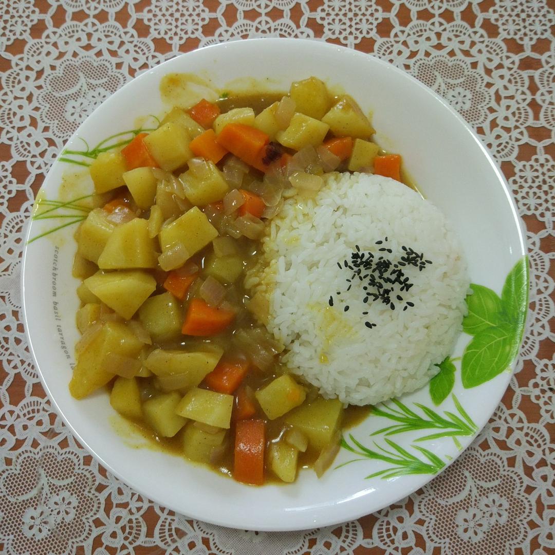 咖喱土豆饭