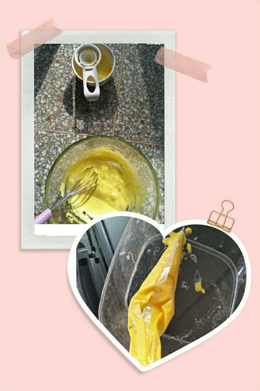 入口即化的无添加蛋黄溶豆