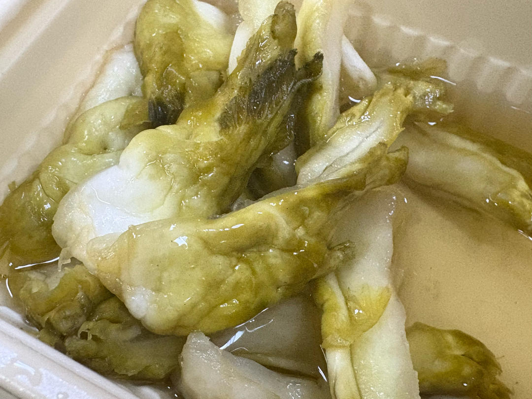 腌制爽脆的多仔菜(儿菜)