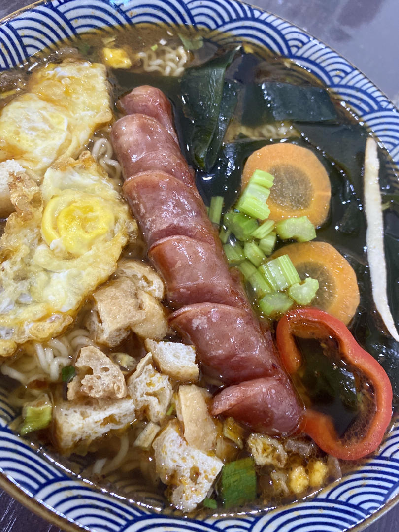 巨好吃的炒方便面