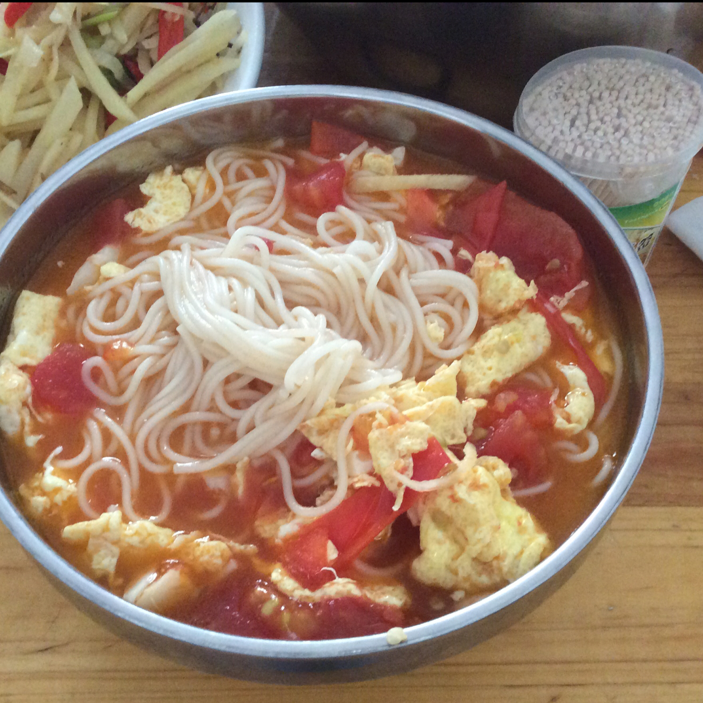 超级入味好吃的番茄鸡蛋面