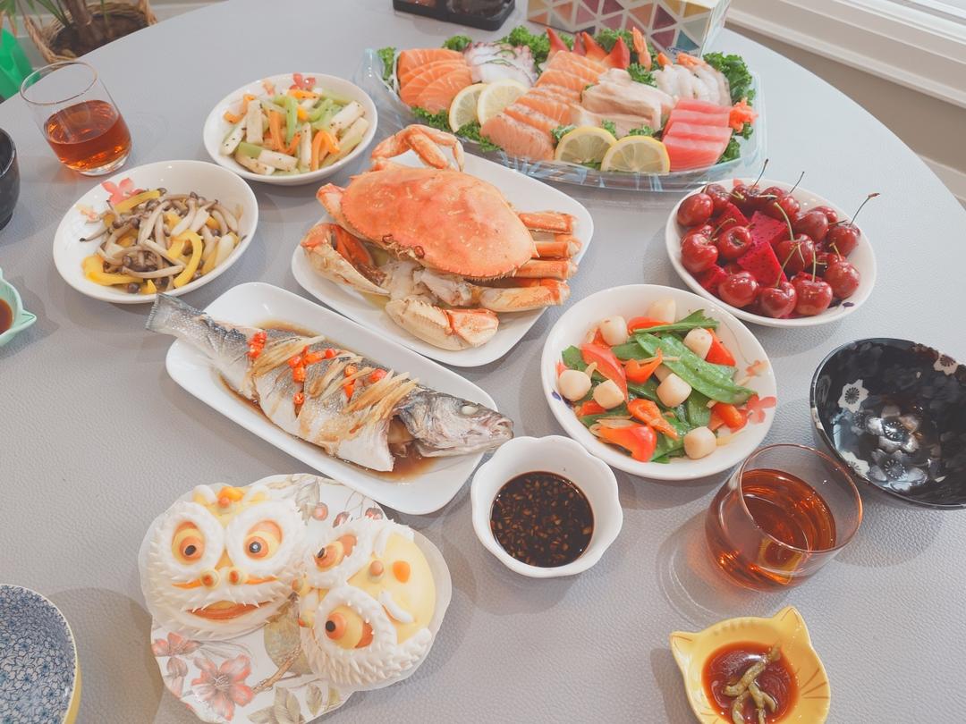 宴客葱油太子蟹～珍宝蟹