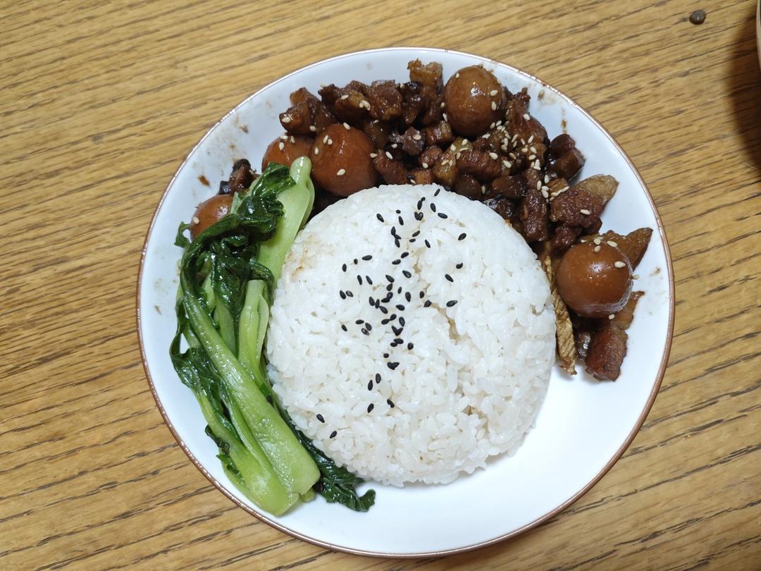 好吃到停不下来的卤肉饭