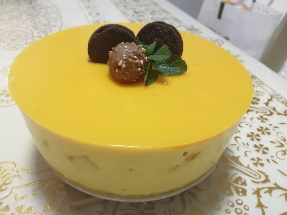 芒果牛奶慕斯10寸圆模