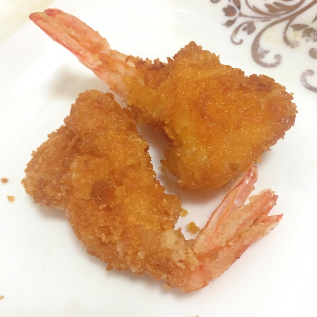 面包糠炸虾