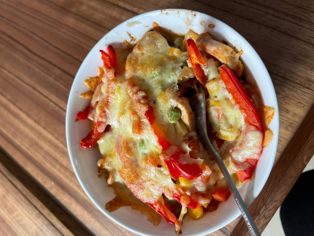 番茄鸡肉浓情焗饭【两人份】