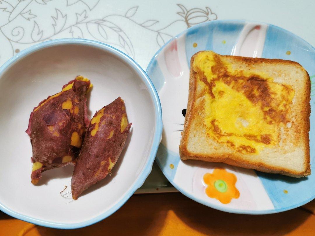 芝士鸡蛋面包片