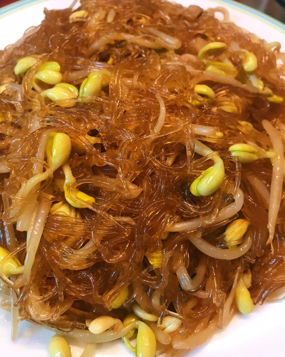黄豆芽炒粉丝「消暑&降火」