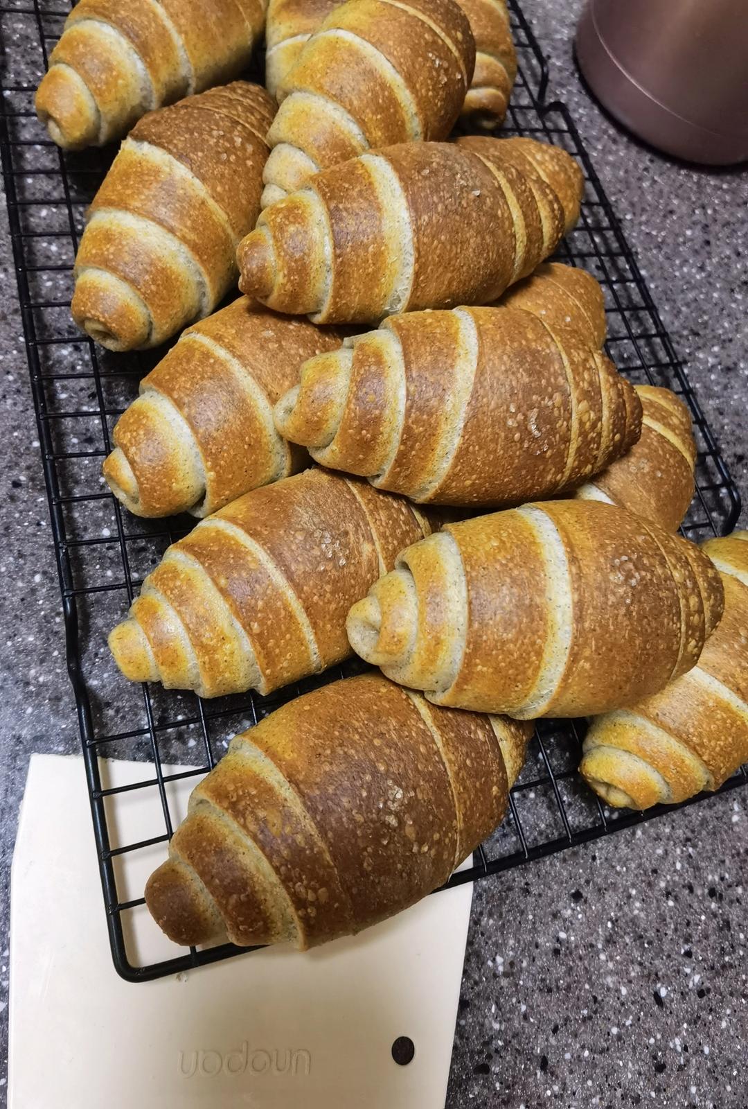 全麦盐面包卷｜日式海盐卷｜永远吃不腻