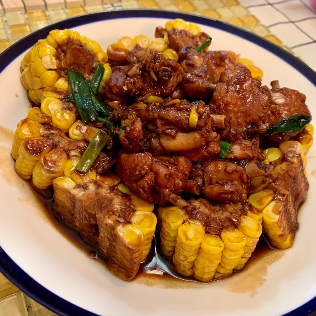 玉米可乐鸡翅煲