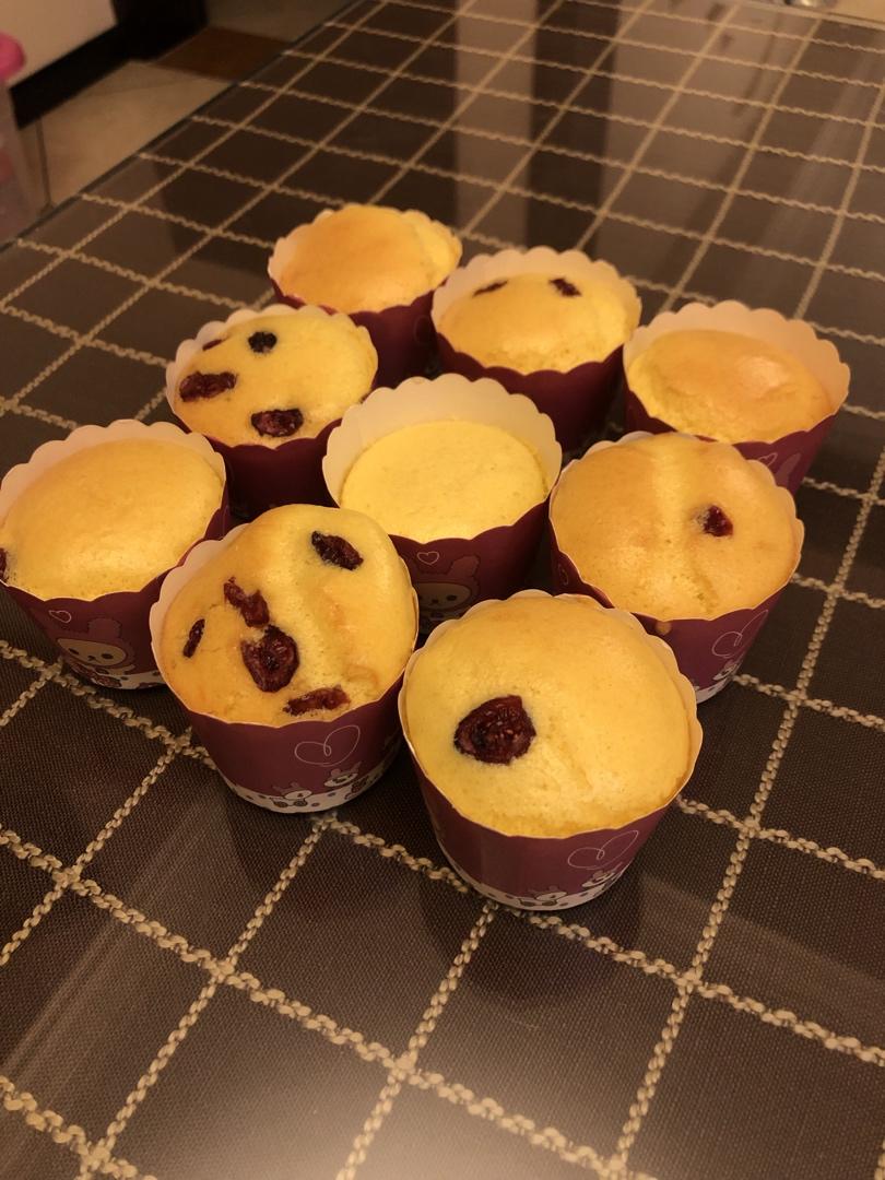 纸杯蛋糕 8寸戚风蛋糕的量