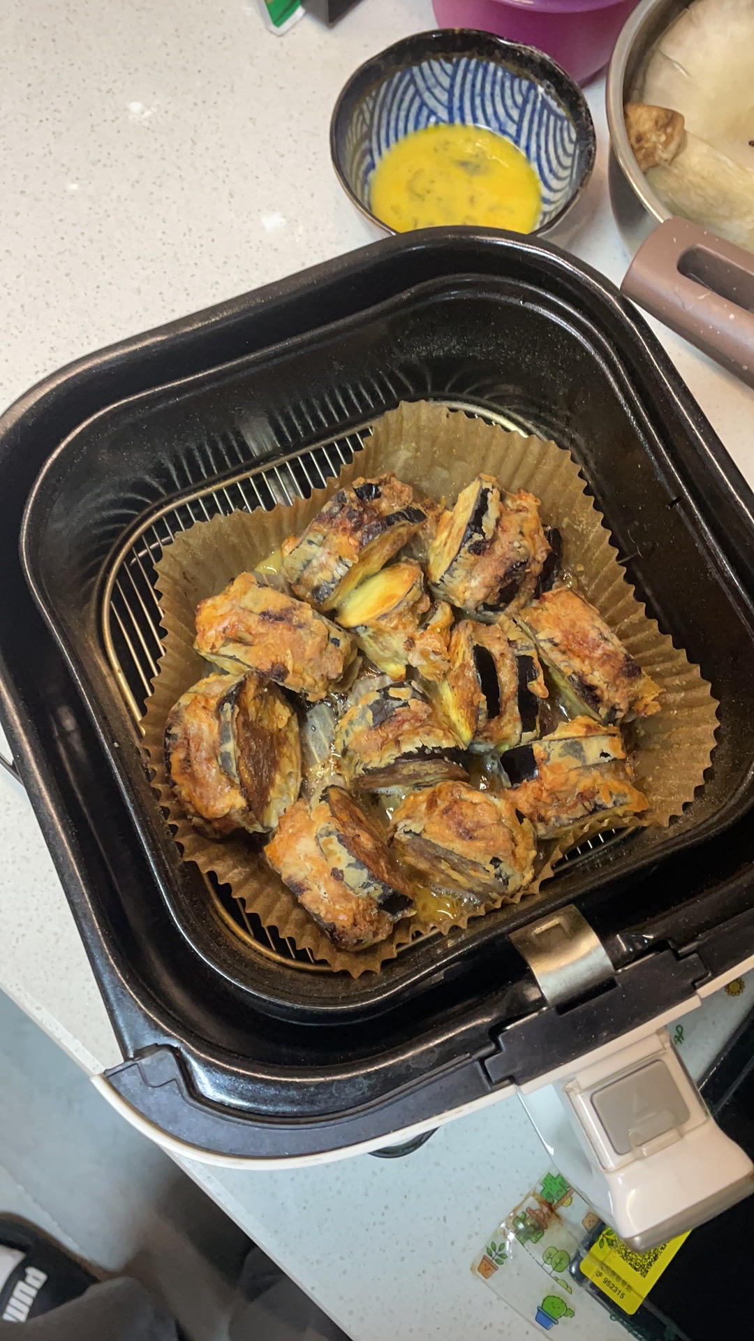 空气炸锅版香酥茄盒