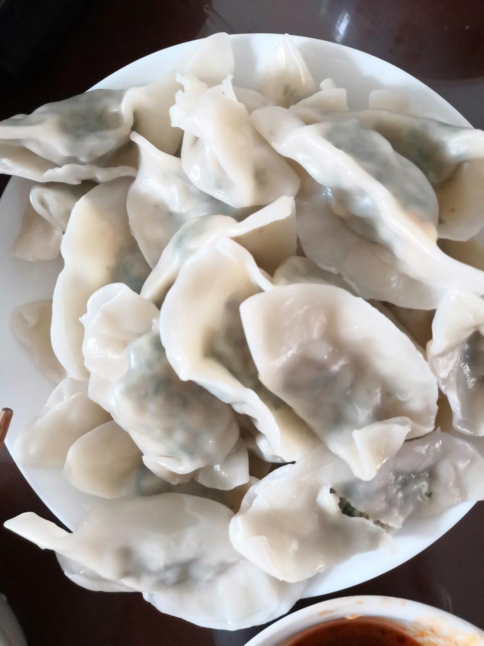 马兰头鲜肉饺🥟吃一口就停不下来网红水饺👩🏻‍🍳
