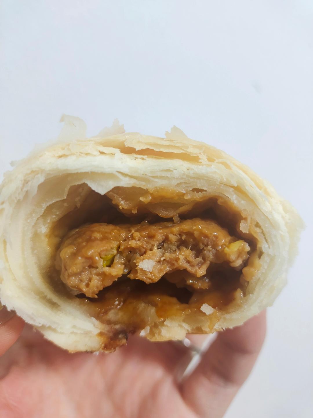 苏式鲜肉月饼|皮薄肉大多汁酥掉渣|超详细附视频