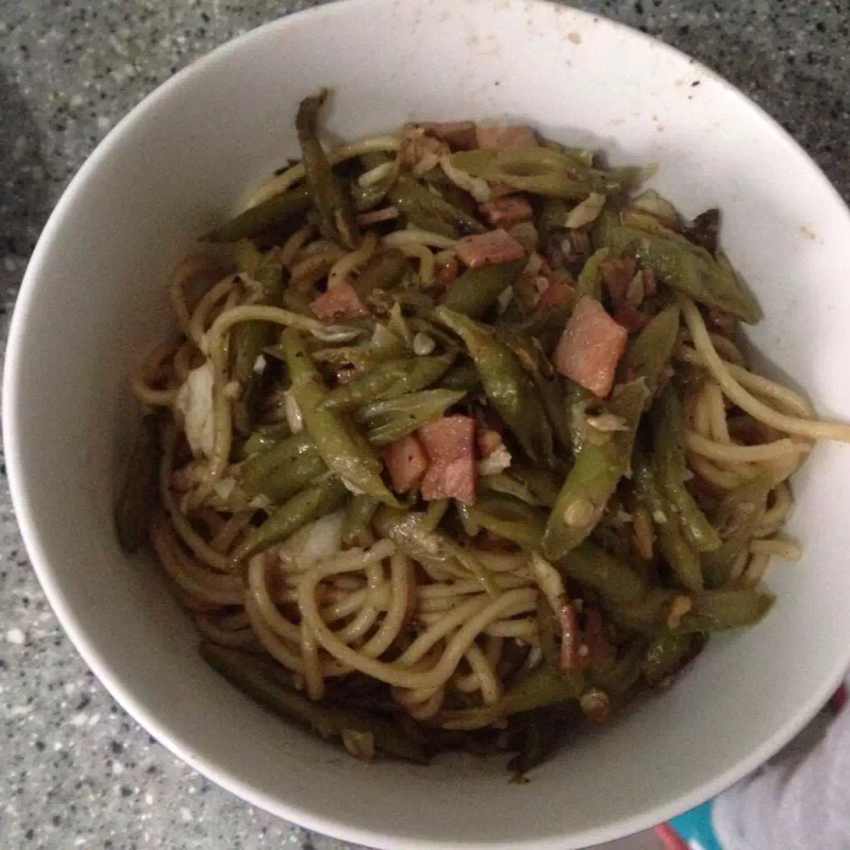 豆角焖面