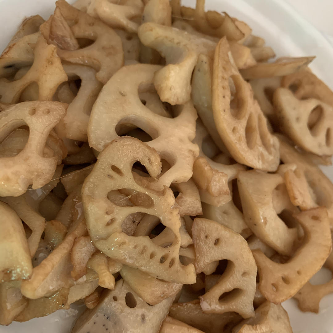 清炒藕片（小美版）