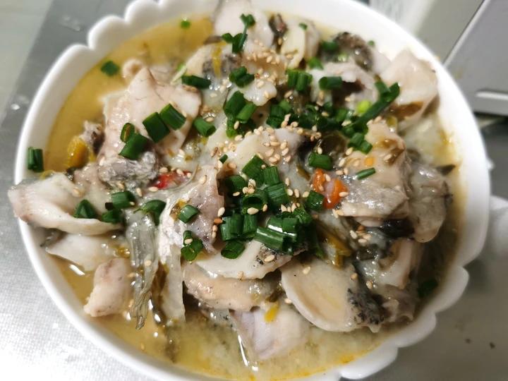 酸菜鱼水煮鱼腌制鱼片方法