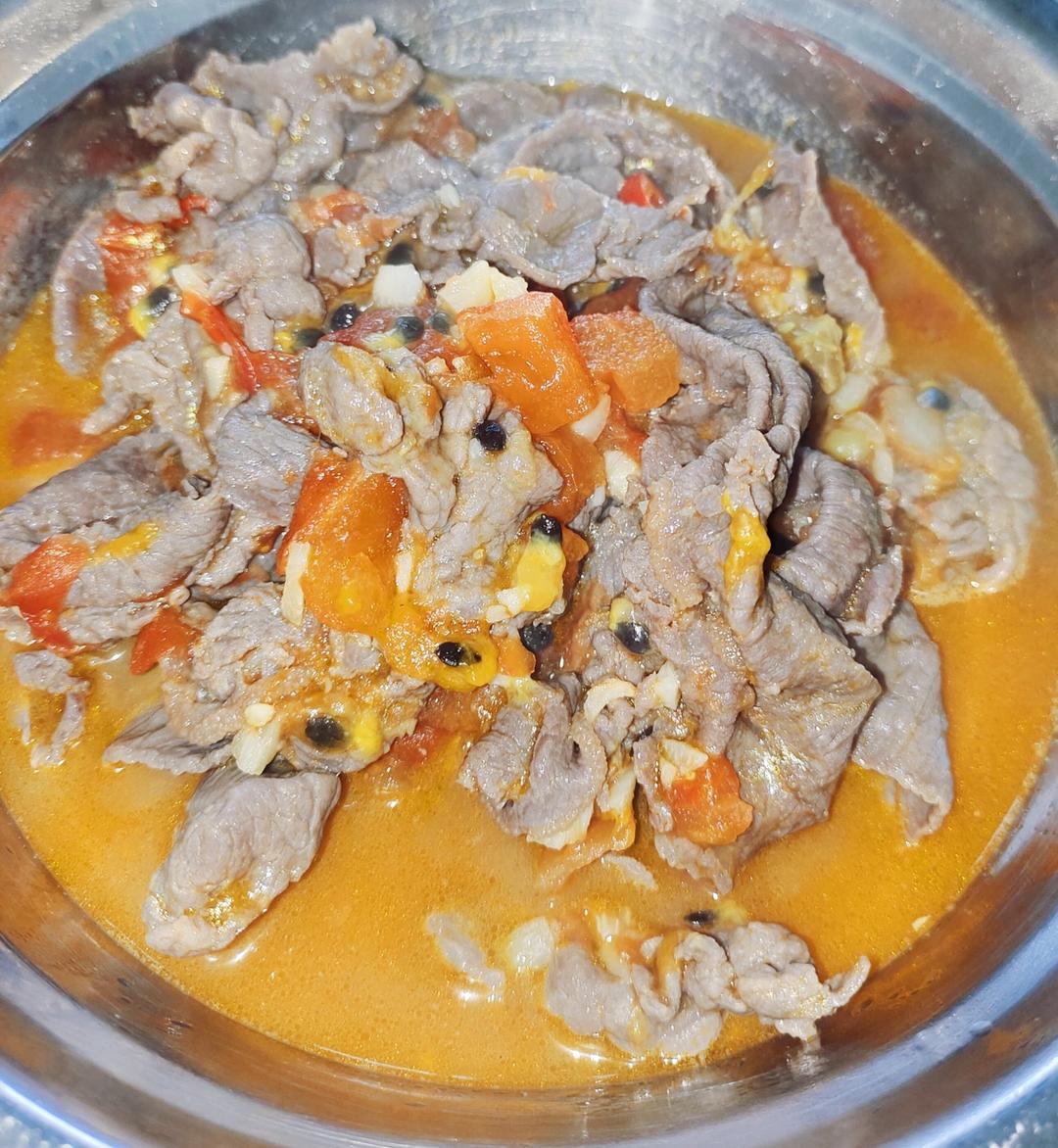 百香果酸汤牛肉