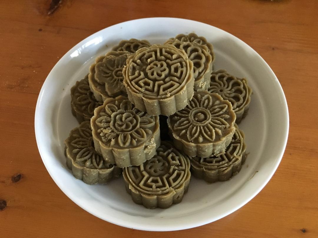 带皮绿豆糕(不过筛破壁机版)