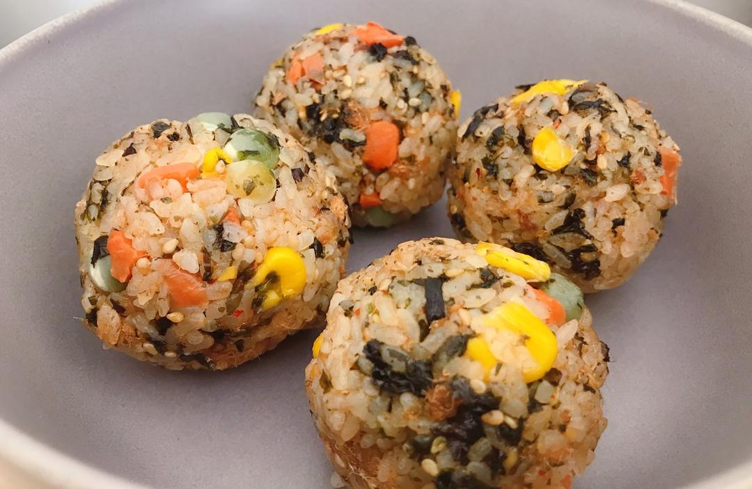 五彩日式饭团-中午便当的绝佳选择
