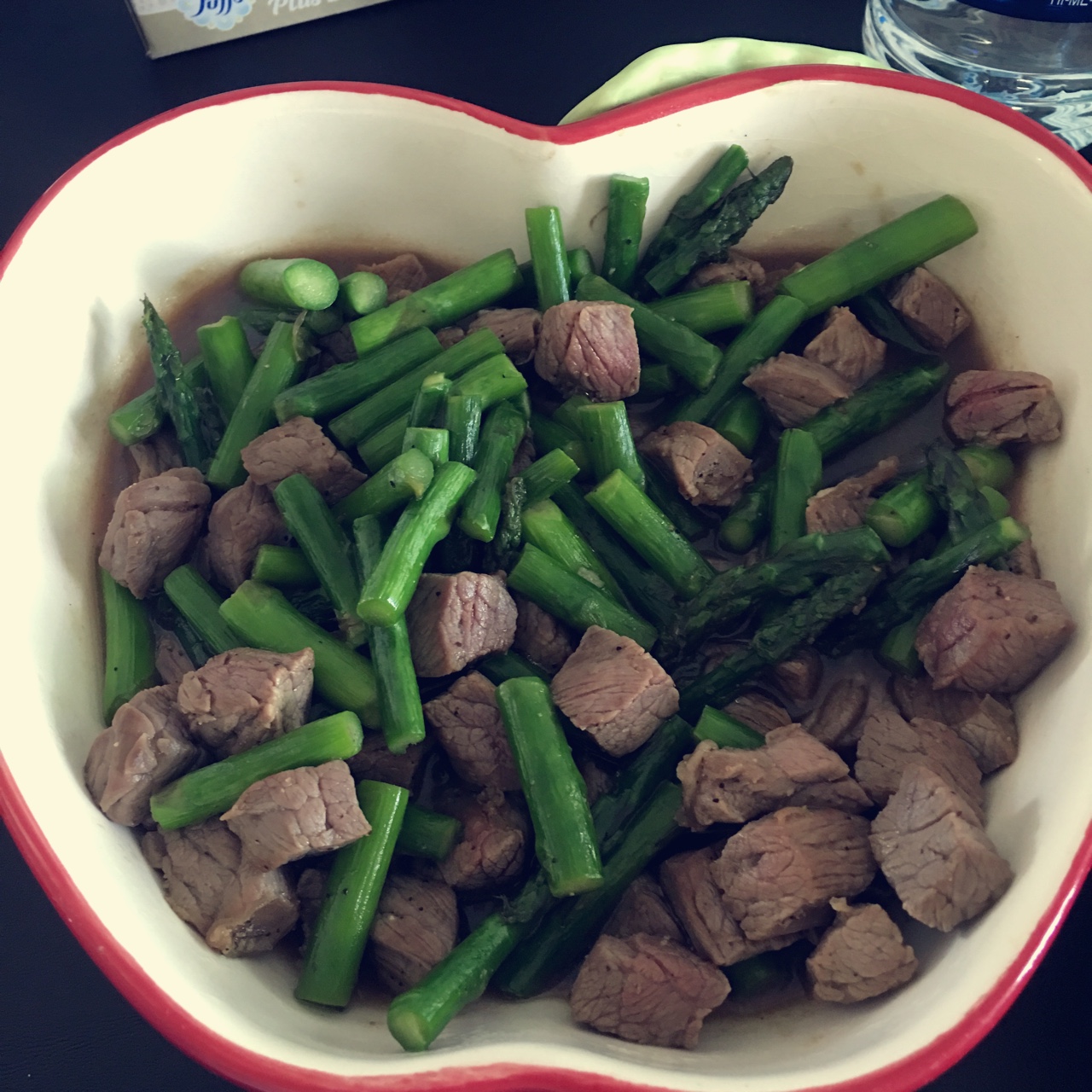 【曼食慢语】蚝油芦笋牛肉粒