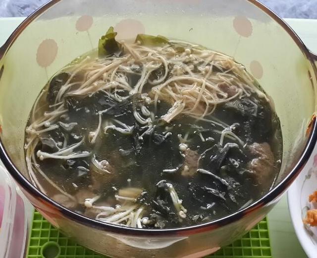 韩国牛肉海带汤的做法