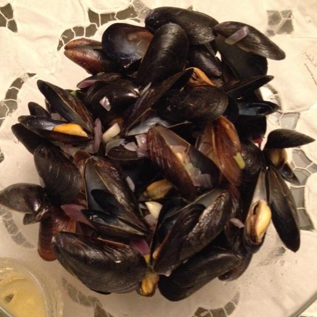 经典法式青口贝（mussels in white wine）的做法