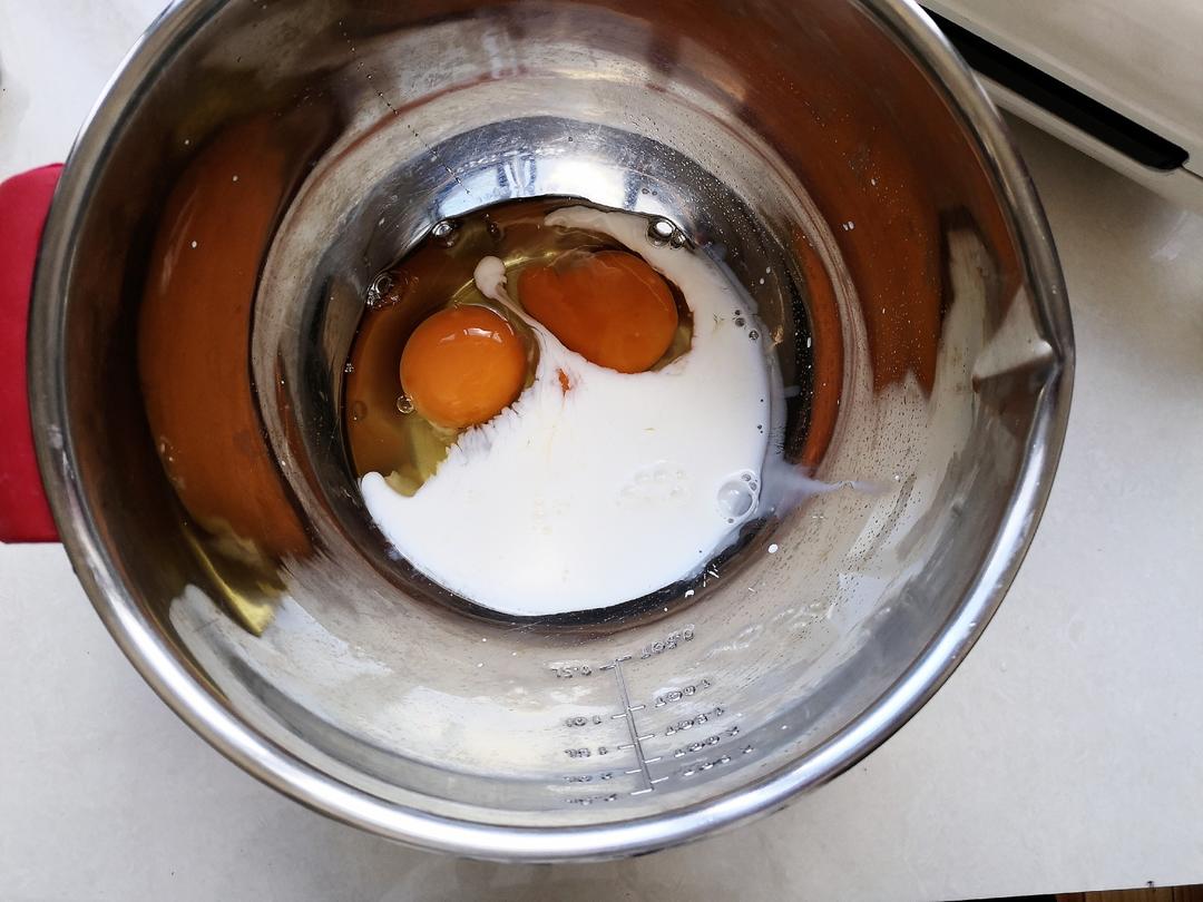 纯奶手撕吐司的做法 步骤1