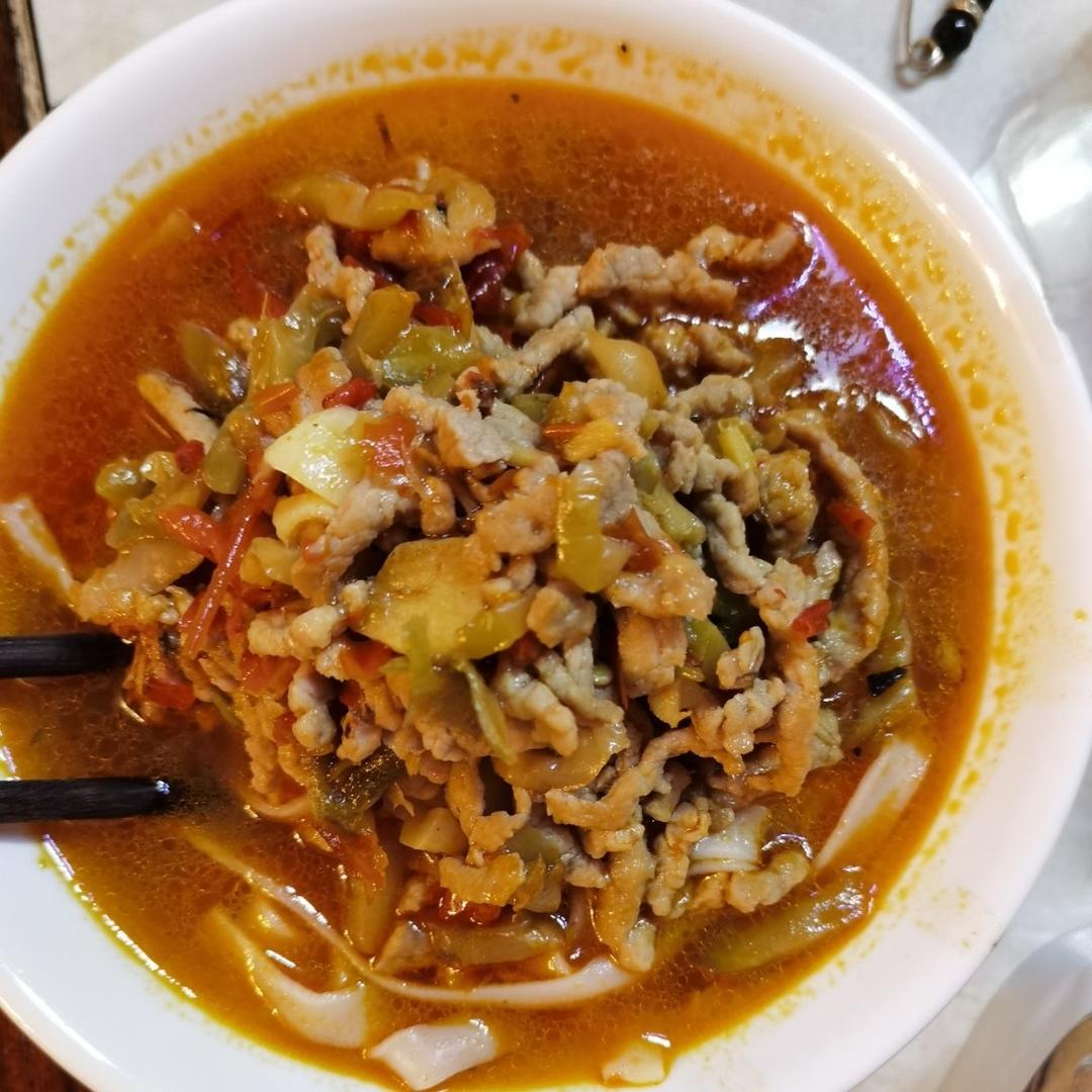 榨菜肉丝粉