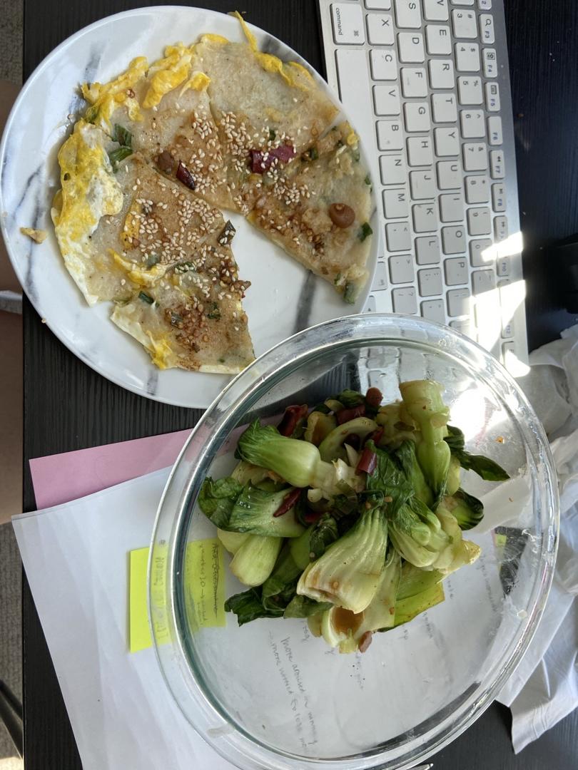 比早餐摊卖的还好吃的小葱鸡蛋饼