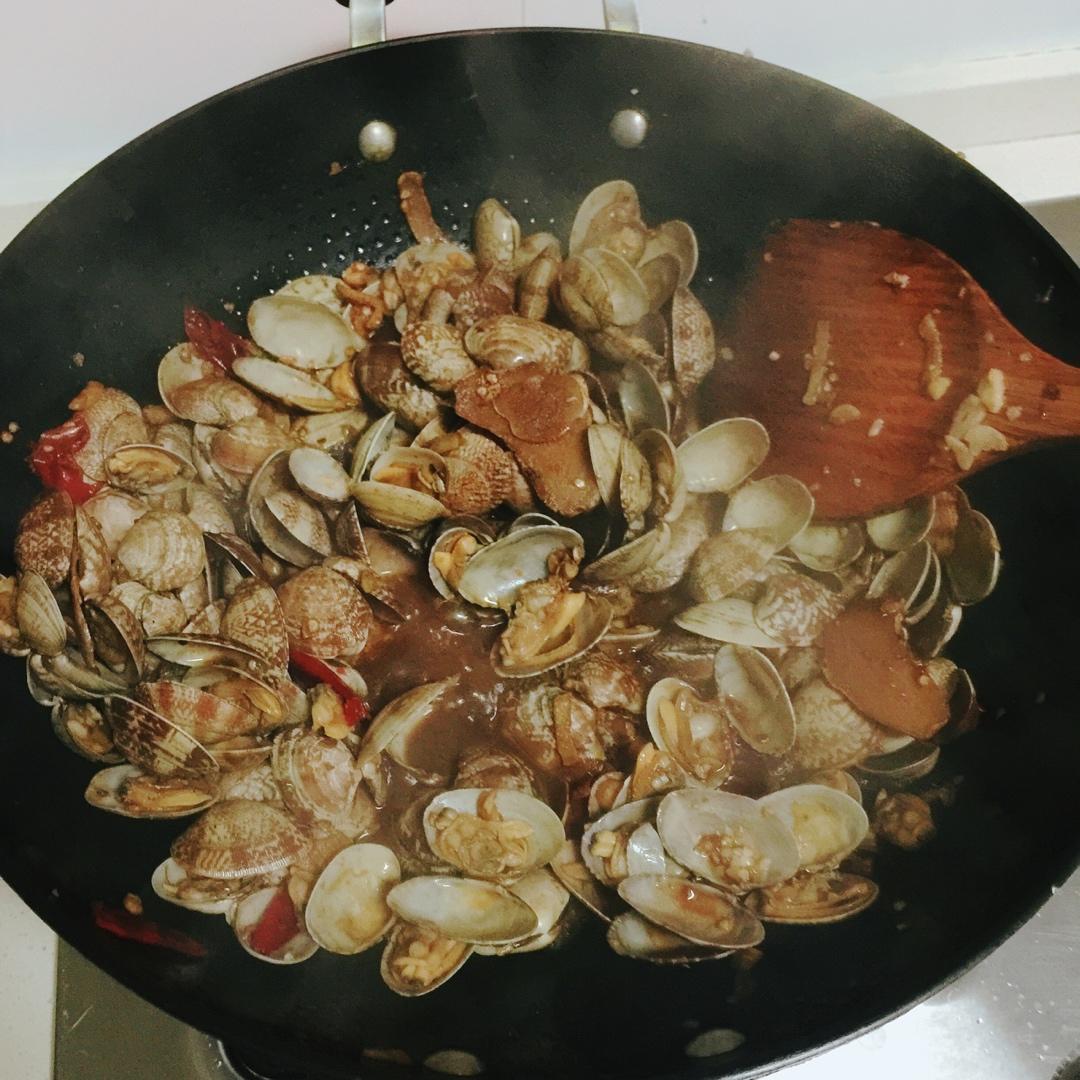 辣炒花蛤