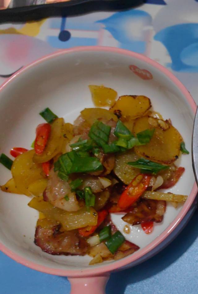 黑椒培根土豆片