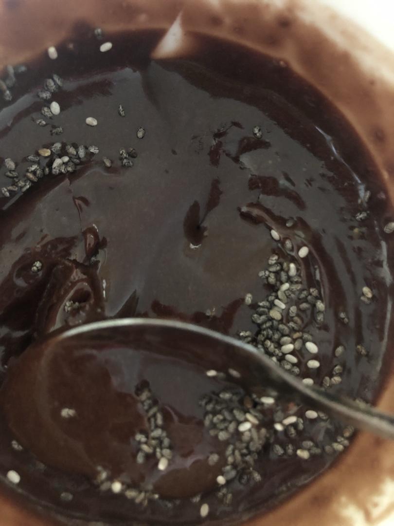 低碳高蛋白免烤版流心布朗尼