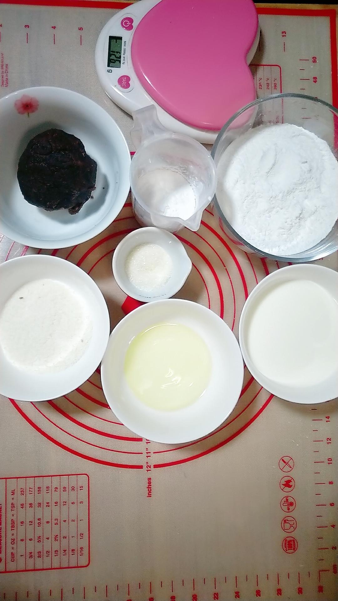 纯奶手撕吐司的做法 步骤1