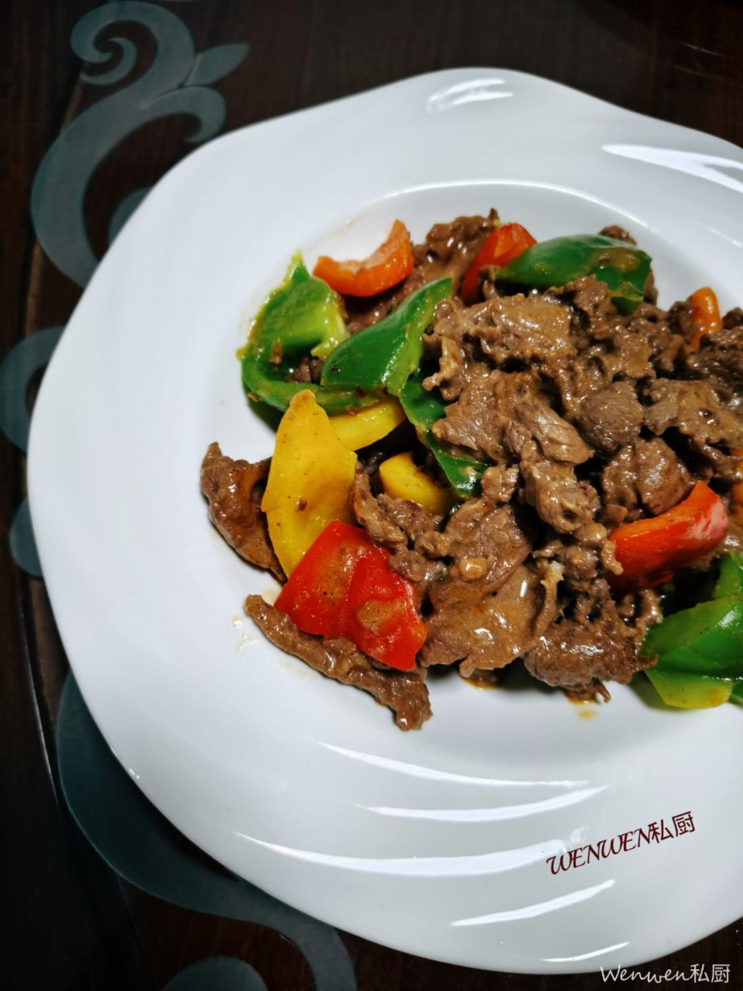 快手炒牛肉