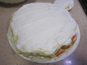 芒果可丽饼千层蛋糕的做法 步骤11