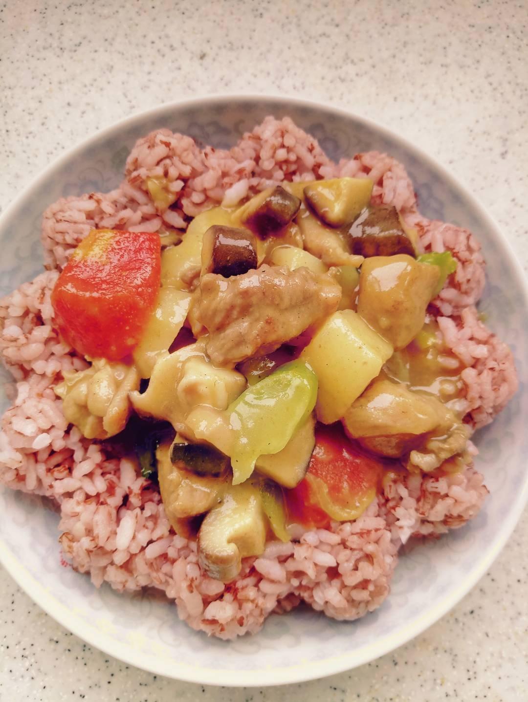 咖喱鸡肉饭