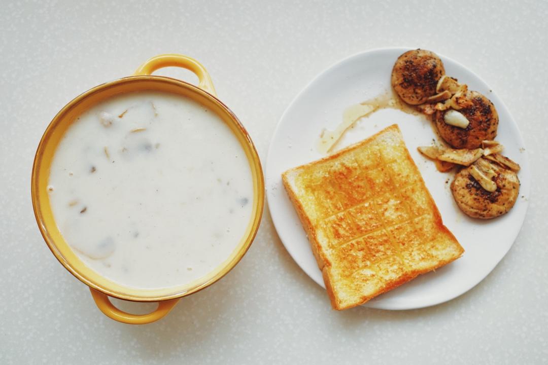 奶油蘑菇汤（完美比例版）