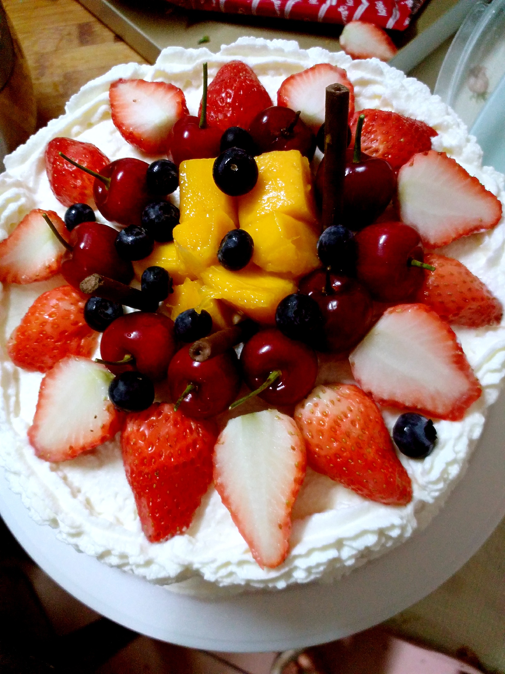 水果奶油【生日蛋糕】