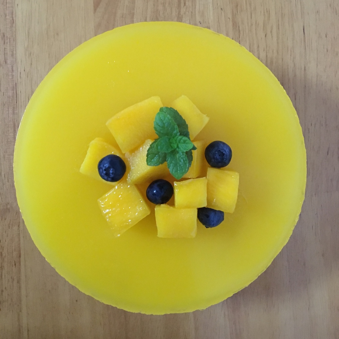 芒果纯酸奶慕斯