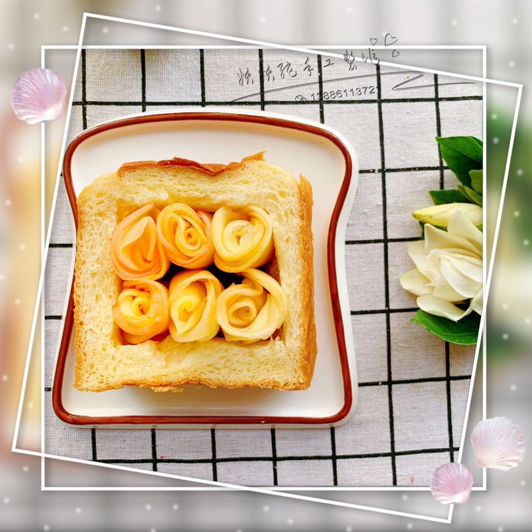 苹果玫瑰吐司