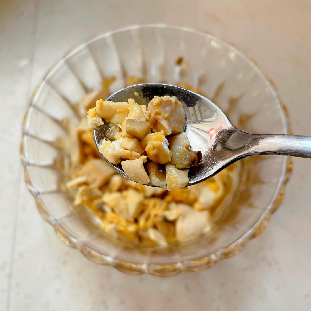 【Noah辅食】鲜菇豆腐炖蛋