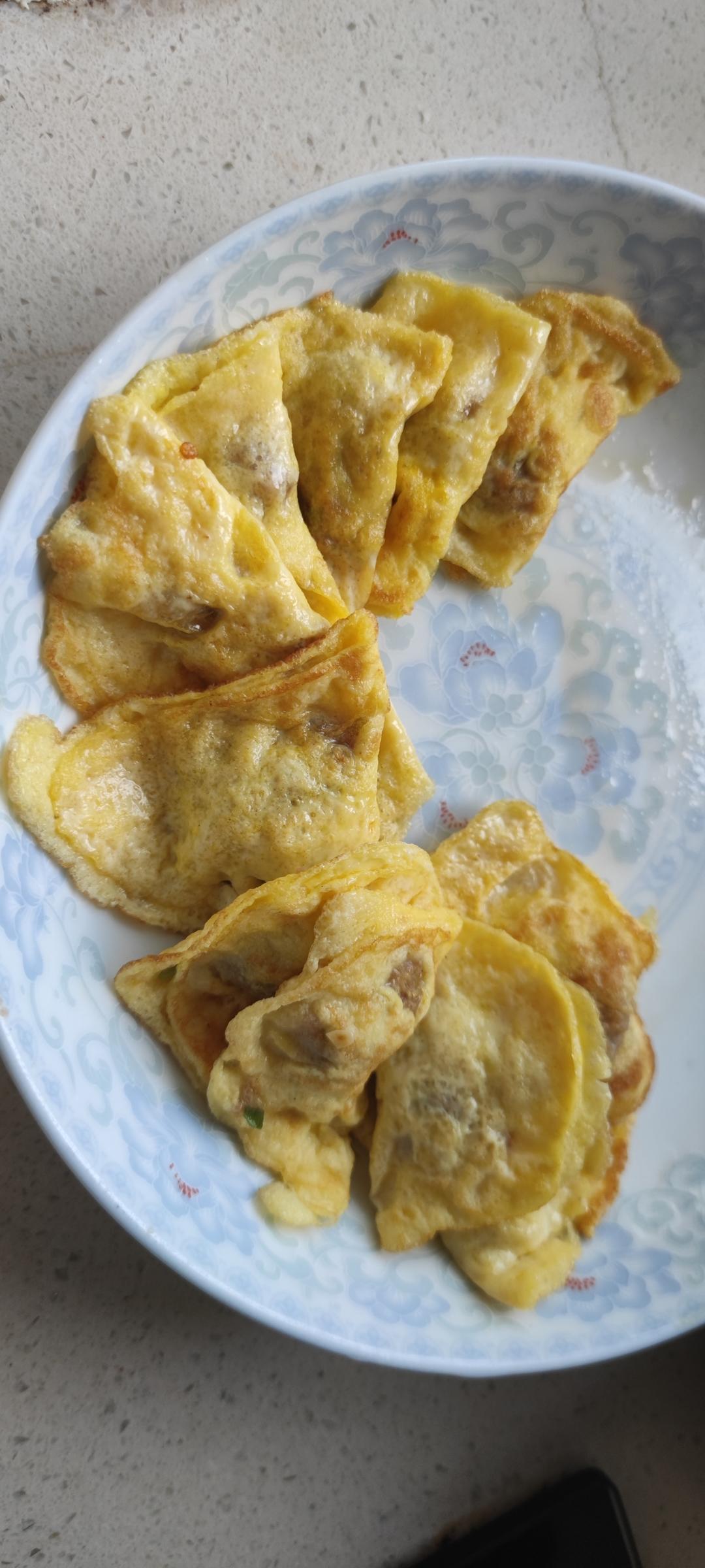 蛋饺（平底锅版)