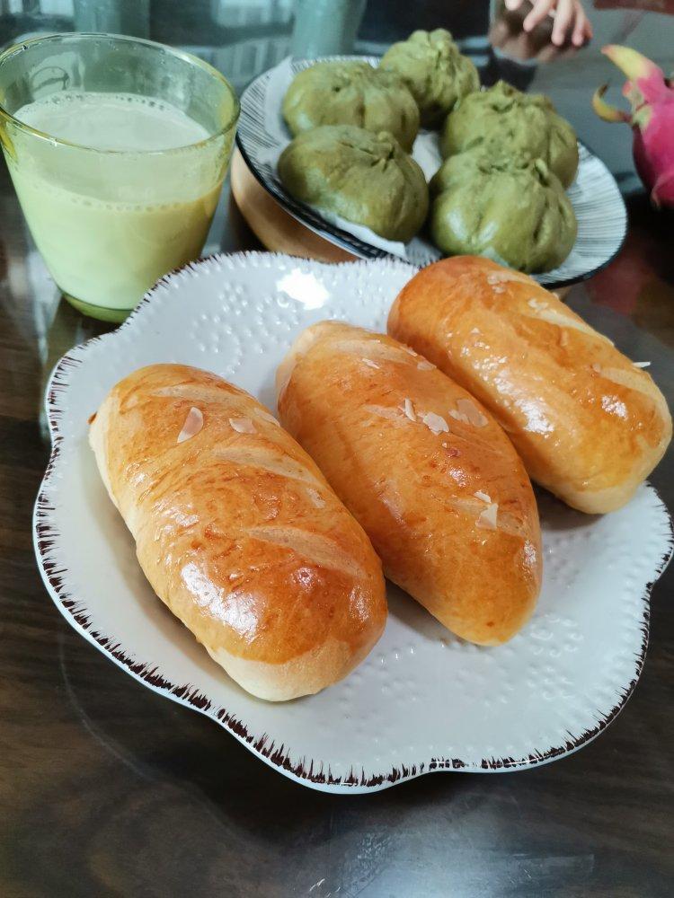 鲜奶油小餐包（一次发酵）