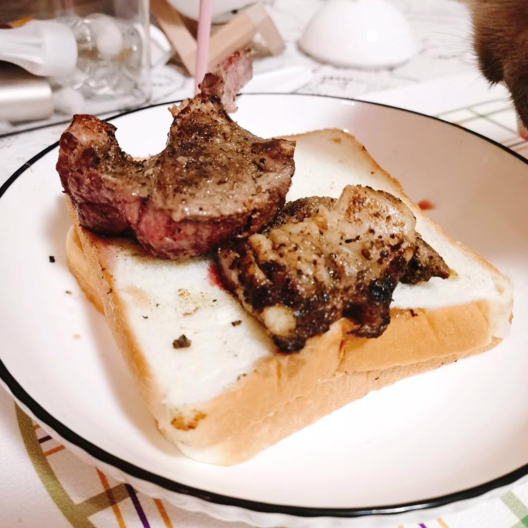 五分钟快手孜然香煎羊排