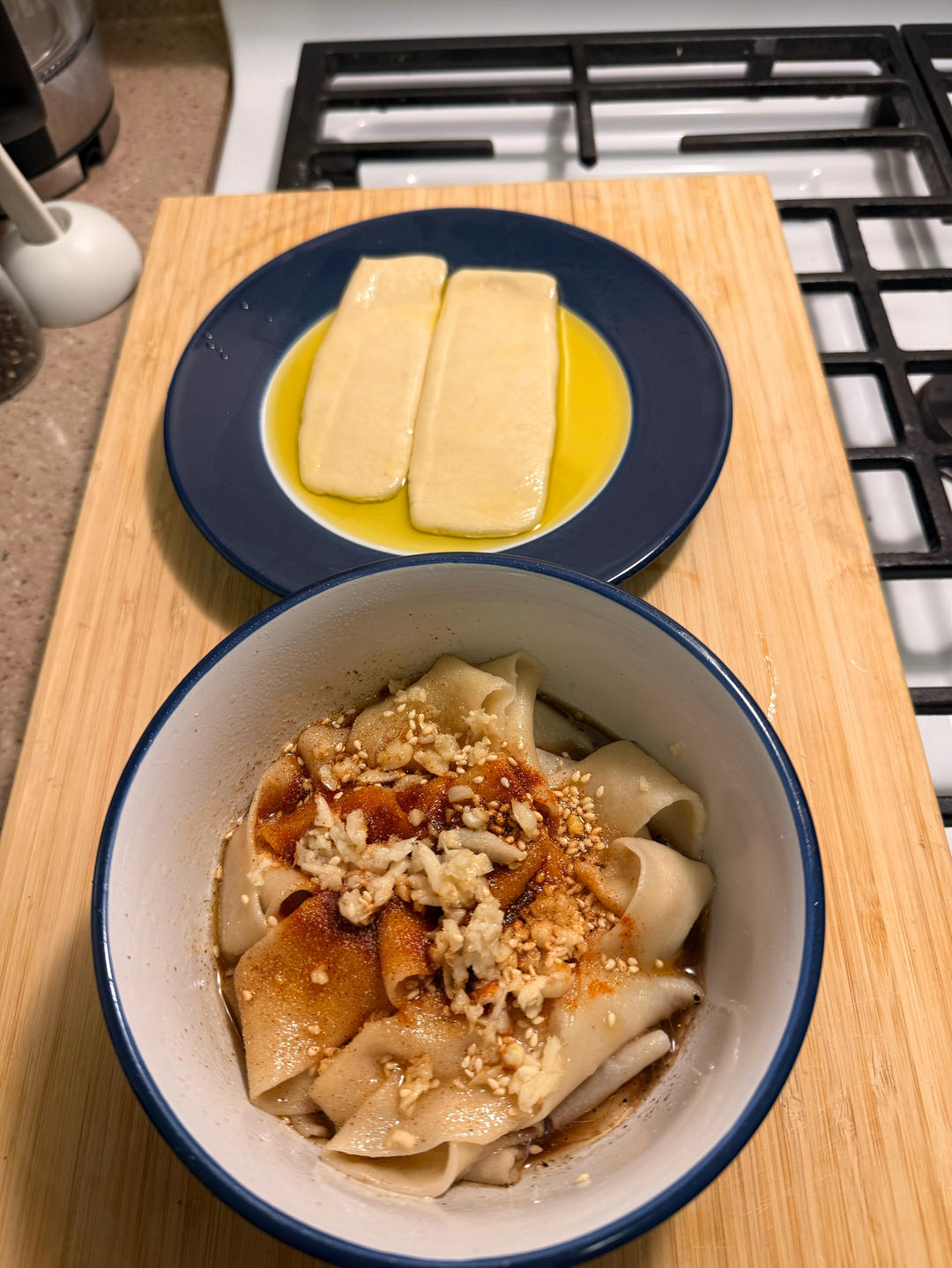 劲道好吃的油泼扯面（裤带面）