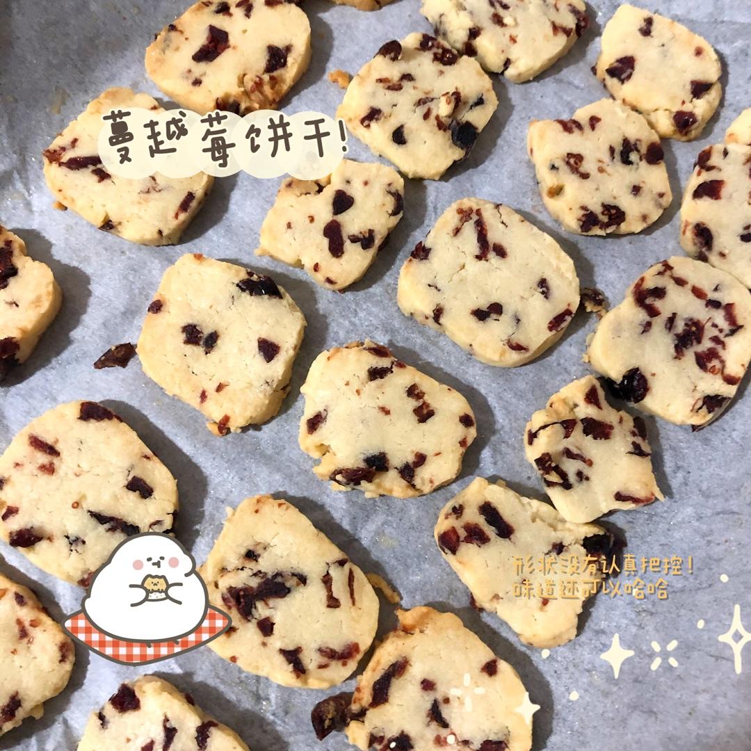 低糖少油版蔓越莓饼干