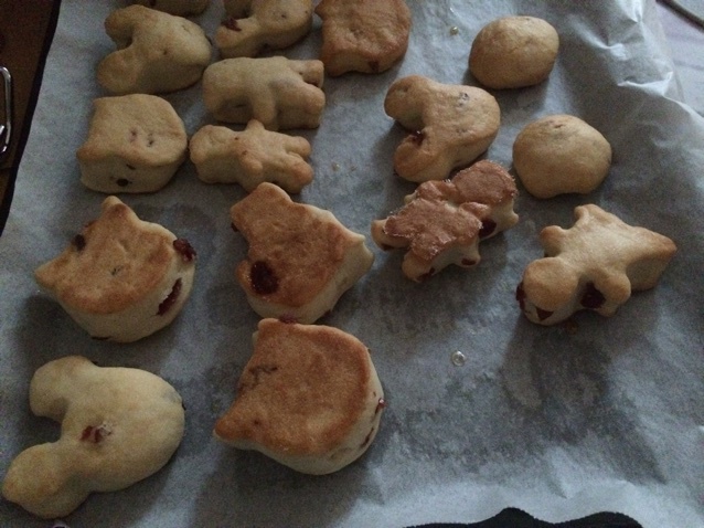 无蛋奶版蔓越莓司康