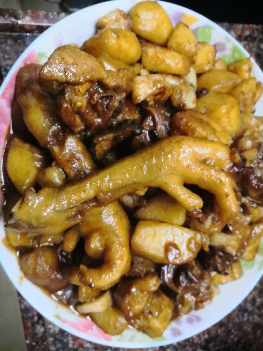 土豆黄焖鸡
